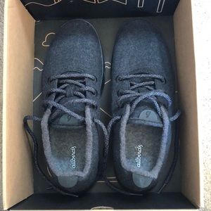 Allbirds Men’s Wool Runner in Natural Black